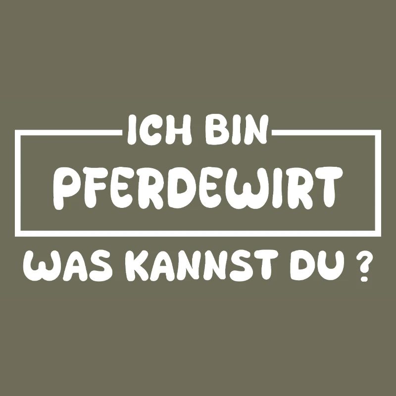 Geschenk für Pferdewirt