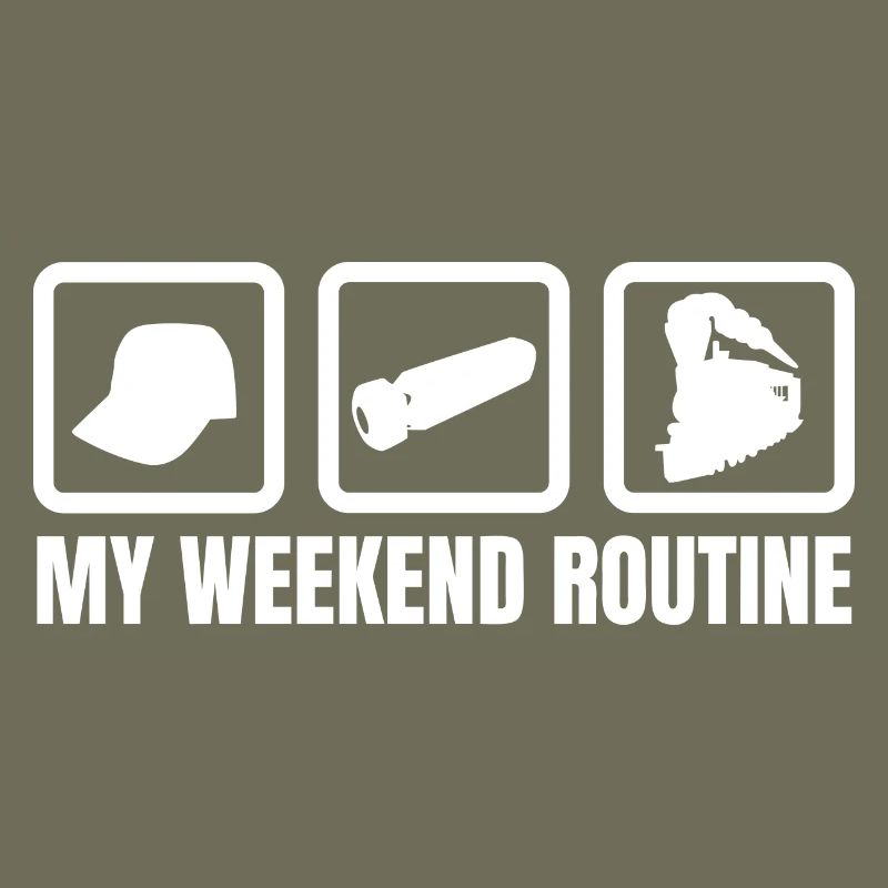My weekend routine