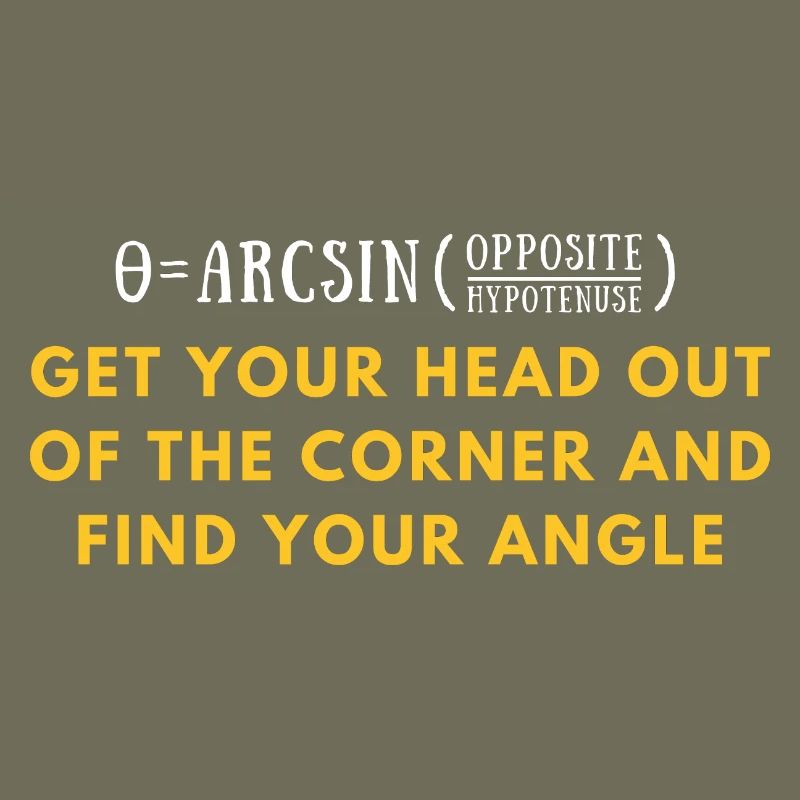 Funny Trigonometry Math Pun | Mathematician