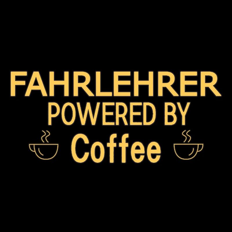 Driving Instructor Powered By Coffee Driving School