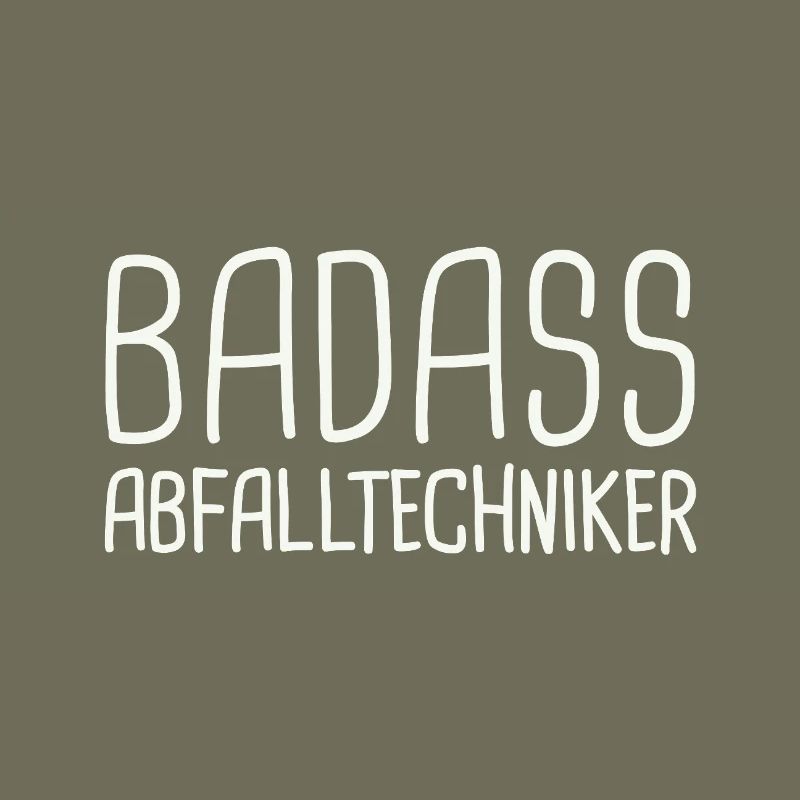 Abfalltechniker Badass