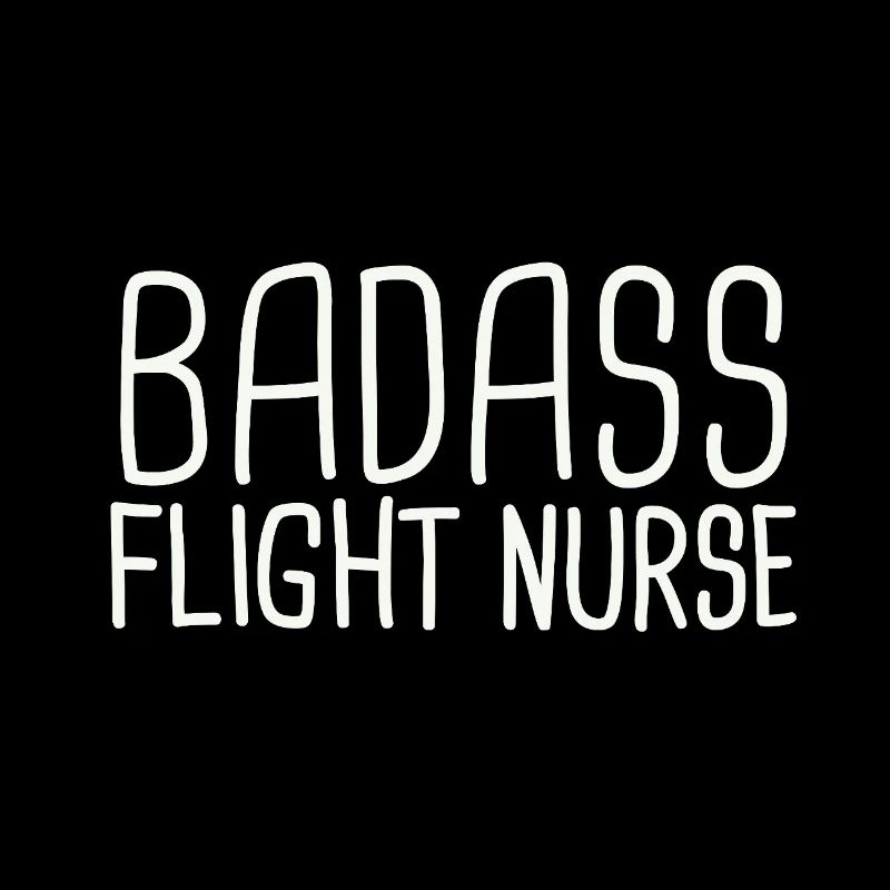Flight Nurse Badass Luftrettung