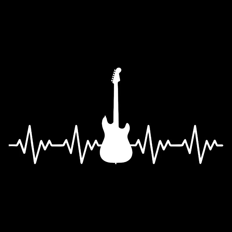 E Gitarre EKG Herzschlag