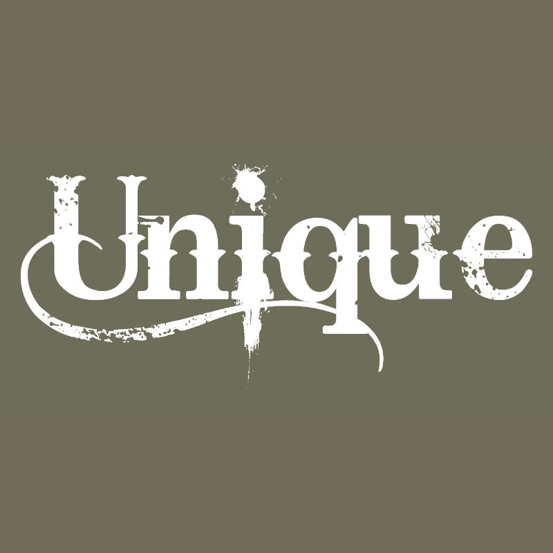 Unique Einzigartig Unikat Selbstwert Einzig Artig