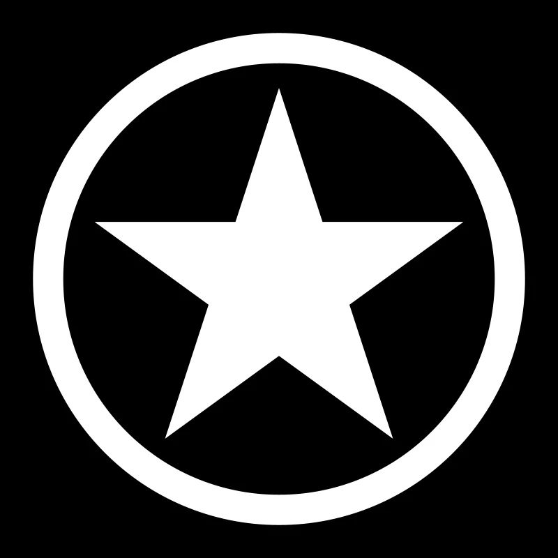 Star in circle