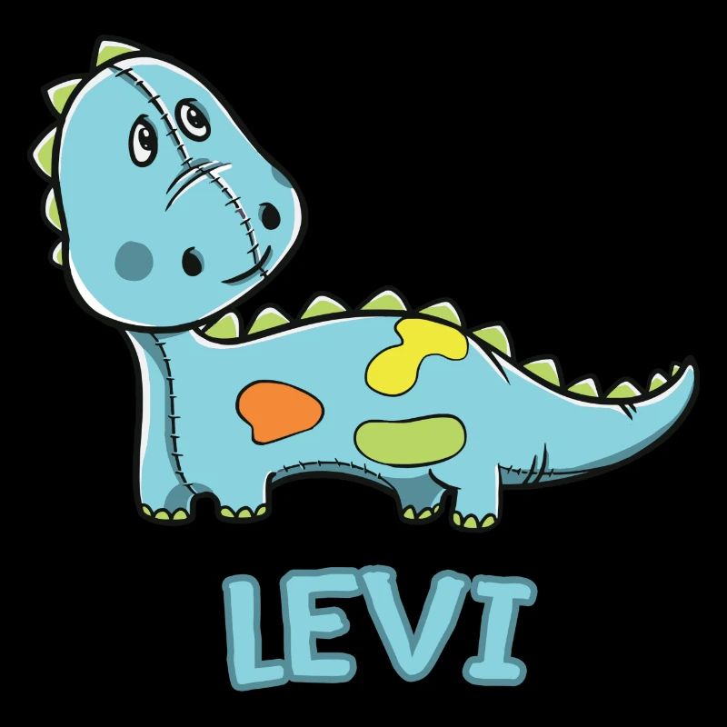 Dinosaurier lustig Kind Levi Geschenk Geburtstag