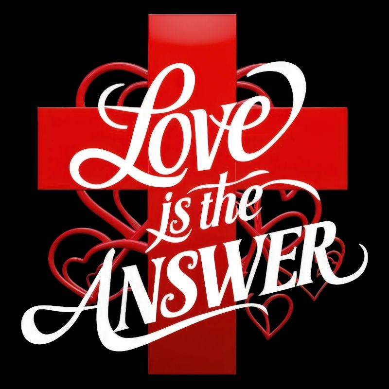 Love is the answer Lettering