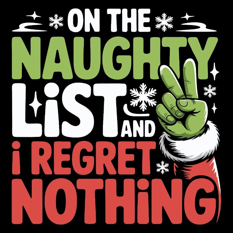 Liste de coquins drôles Regret Rien de Noël