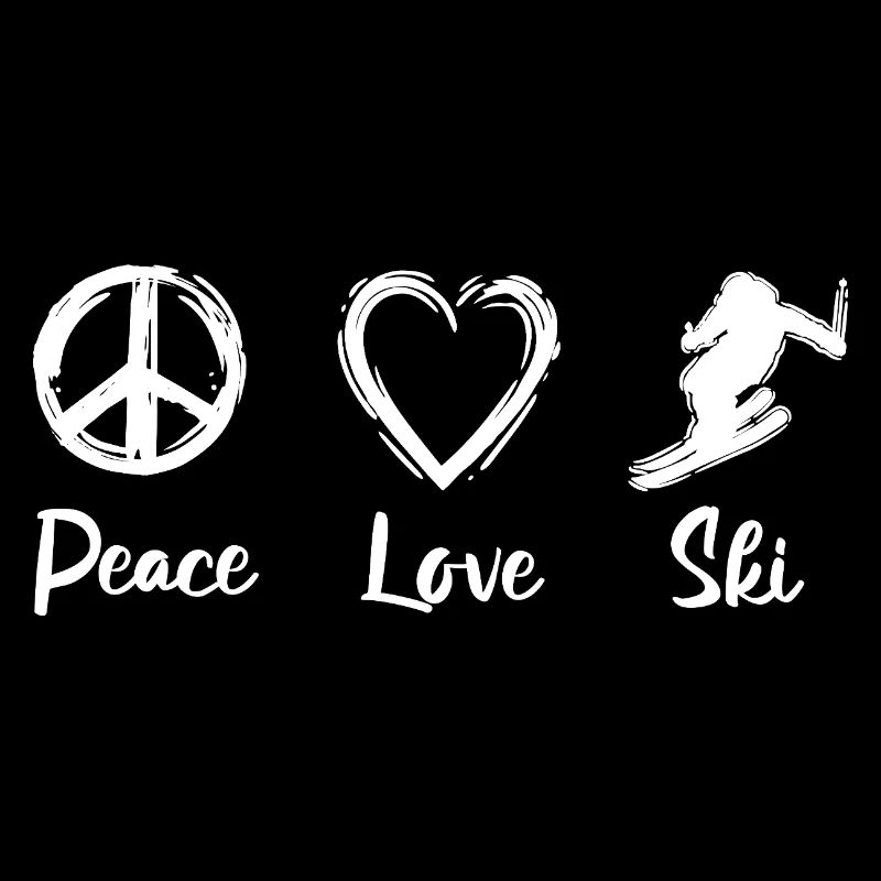 Peace Love Skis