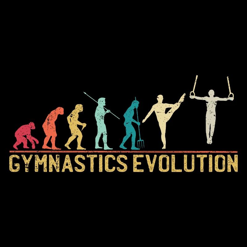 Gymnastics Evolution Graphic Tee