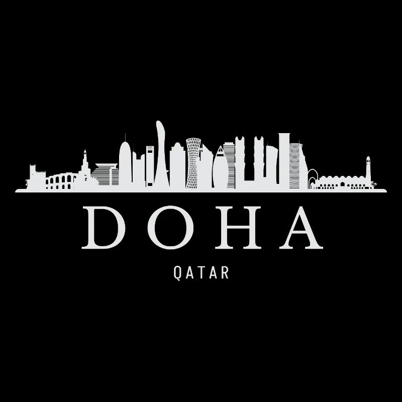 Doha Skyline, Doha Qatar
