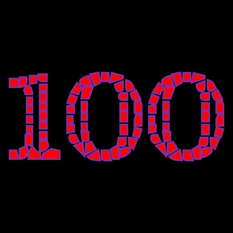 100. 100 ANS. 100e ANNIVERSAIRE. ANNIVERSAIRE 100