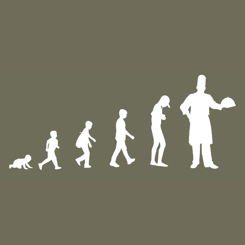 Évolution du bébé au chef / restaurant
