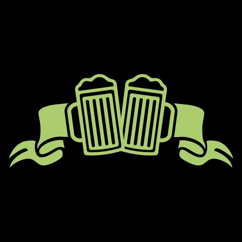 Green Beer Glasses Ceremony
