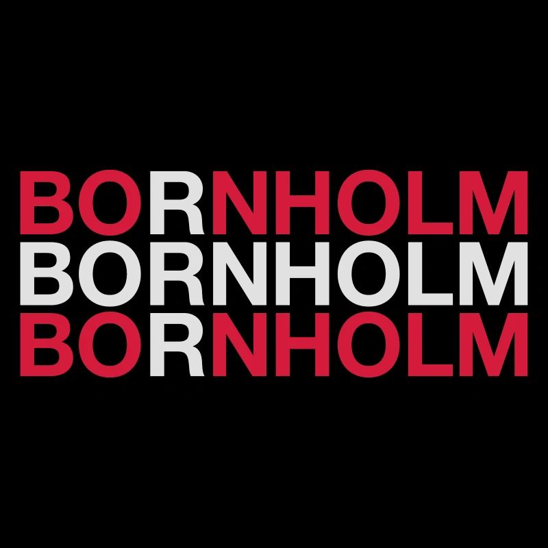 BORNHOLM Danemark Danemark Drapeau danois