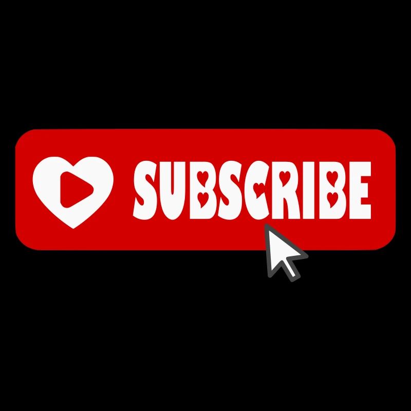 Fabulous YouTube Channel Subscribe Button Icon