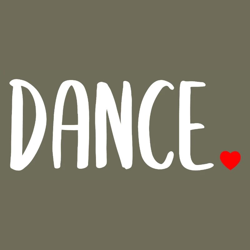 Dance Heart – Minimalist Dance Lover Design