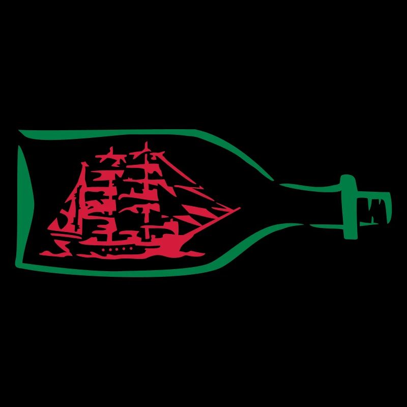 Schiff Flaschenschiff Geschenk