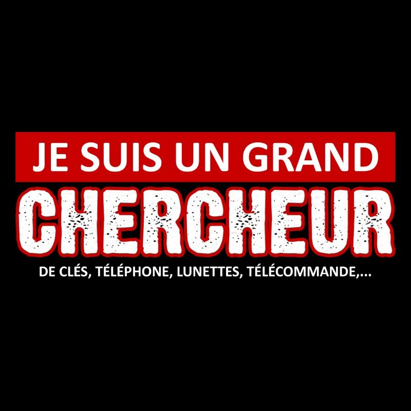 je suis un grand chercheur