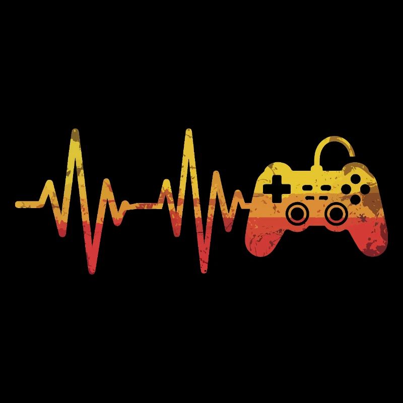 Herzschlag Gamepad Retro