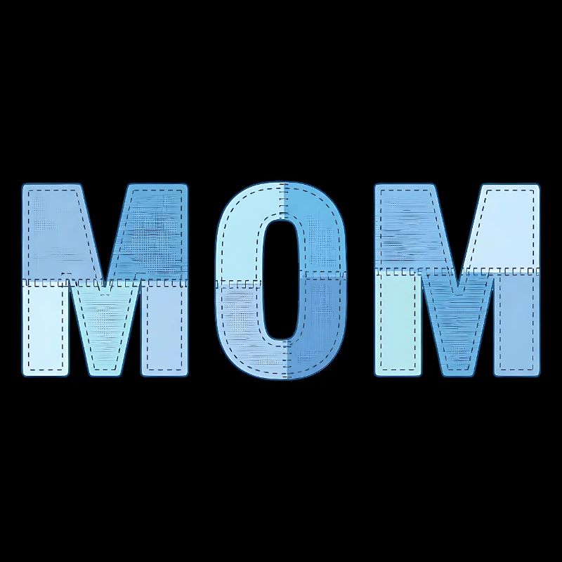 MOM Patchwork Denim Stil