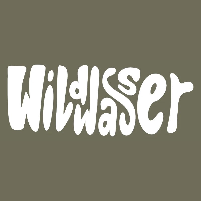 Whitewater lettering