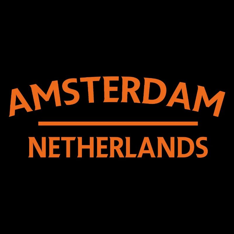 Amsterdam – Niederländisches Textdesign