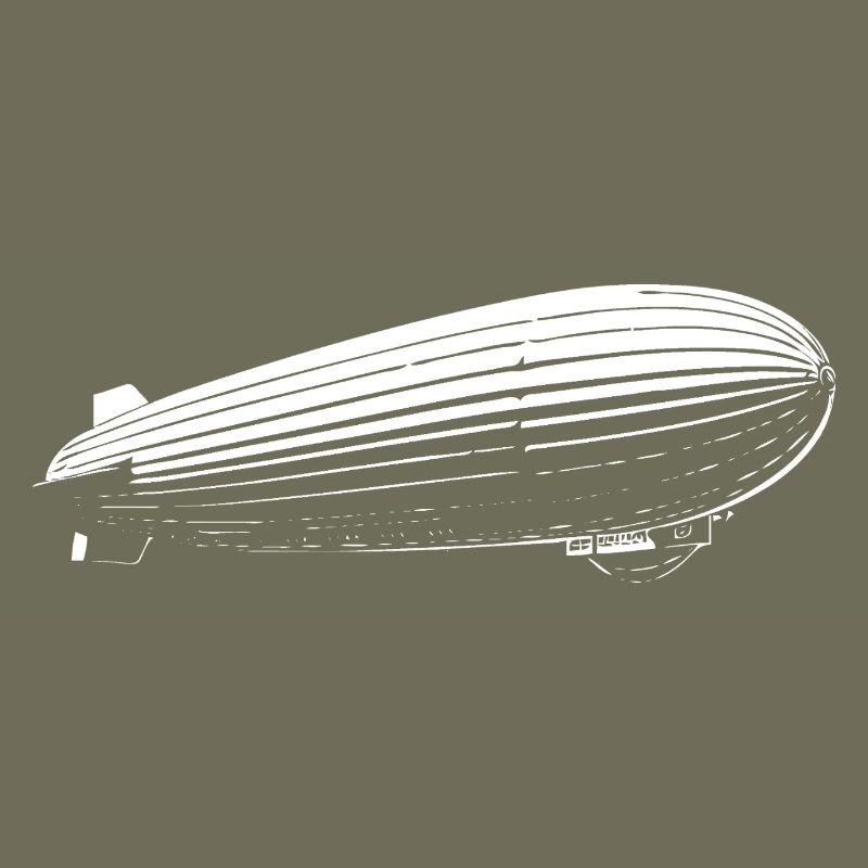 Cooles Zeppelin Design – Vintage Luftfahrt