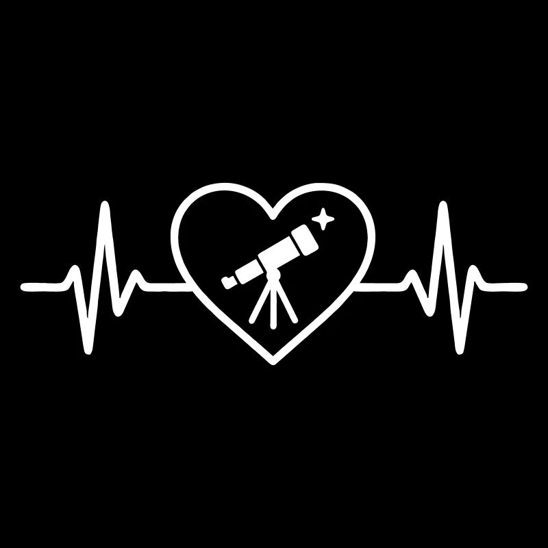 Astronomical Heart and Telescope