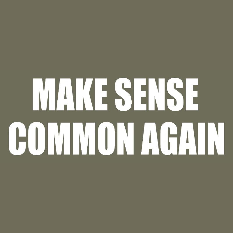 make sense common again