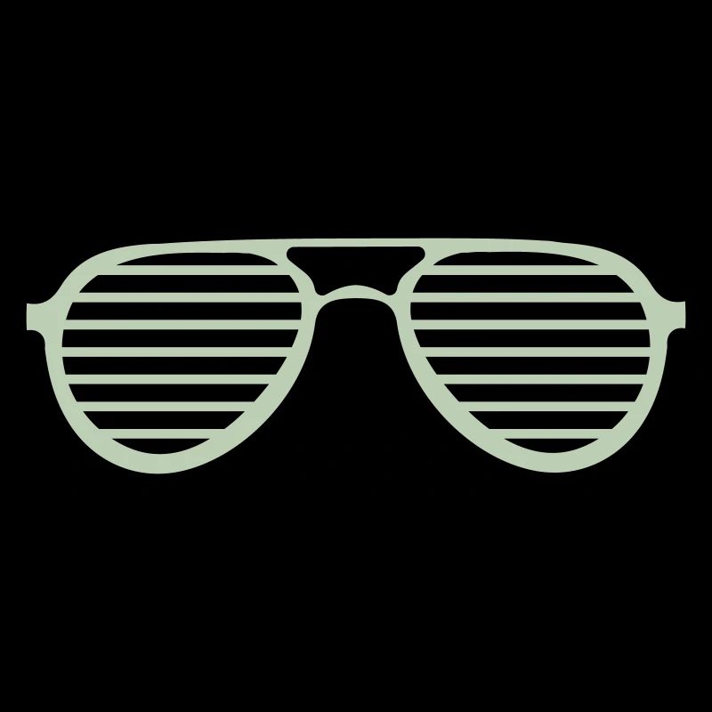 Lunettes de soleil à rayures rétro