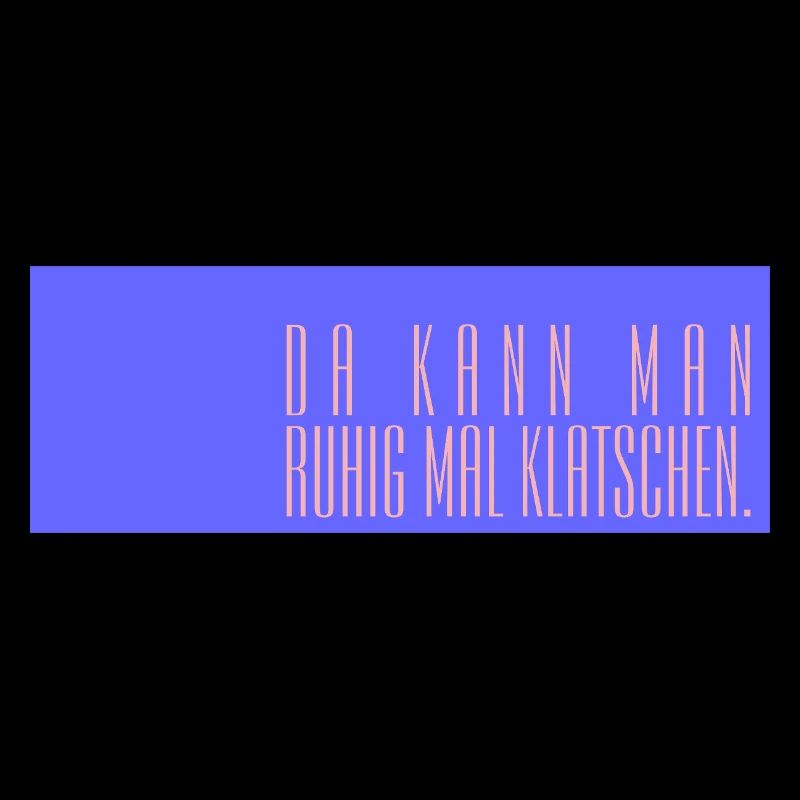 Da kann man ruhig mal klatschen