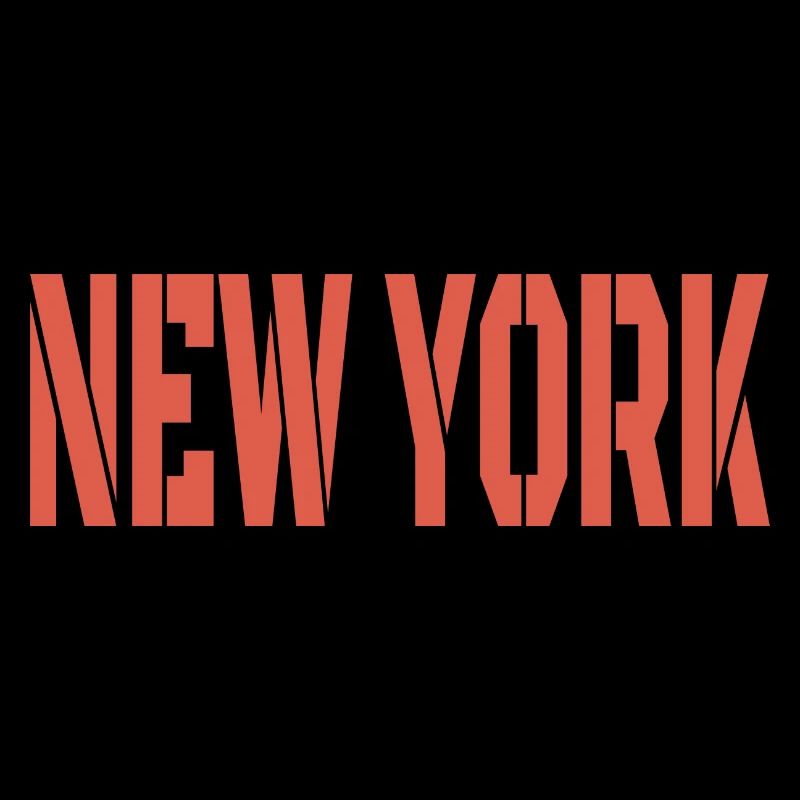Lettrage New York