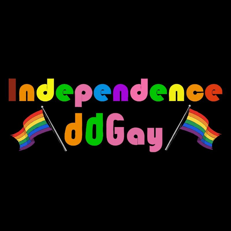 Unabhängigkeit Schwuler Regenbogen