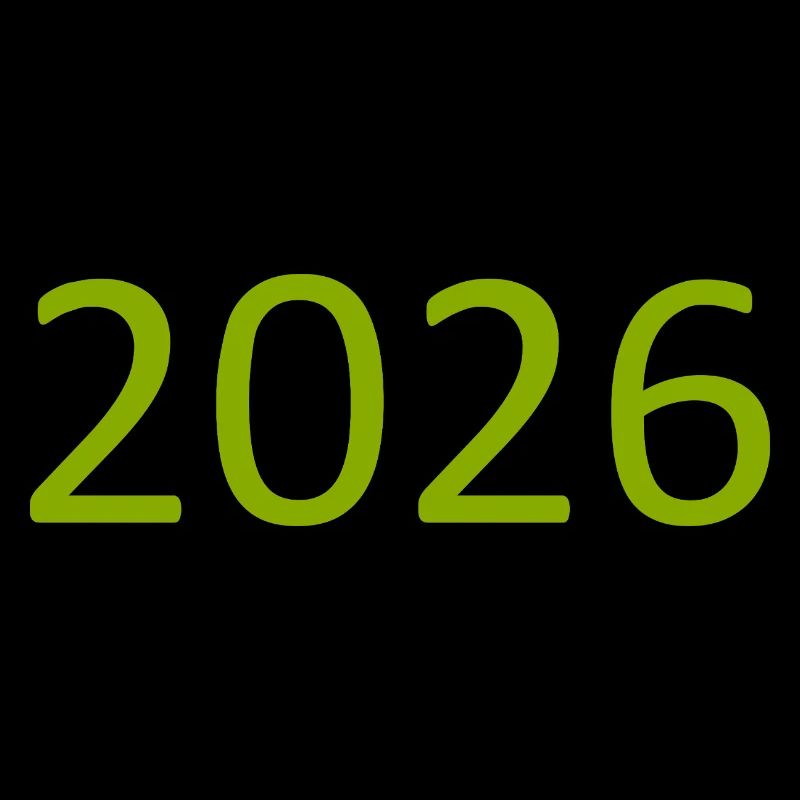 Conception de gabarit pour l’anniversaire vert 2026