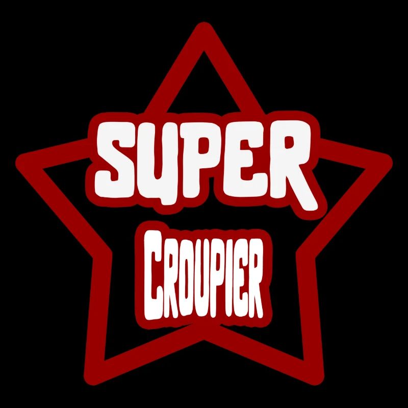 Super Croupier T-Shirt Geschenk-Geschäft