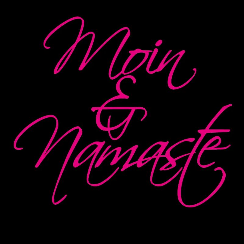 Moin & Namaste, magenta