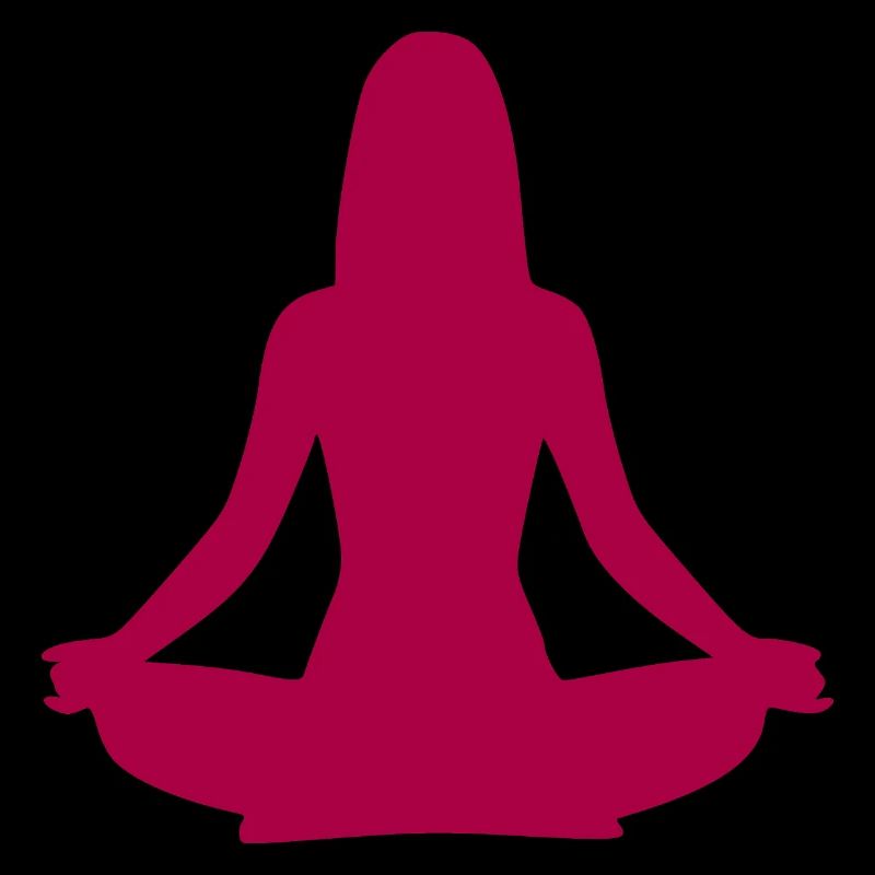Yoga Silhouetten Meditation