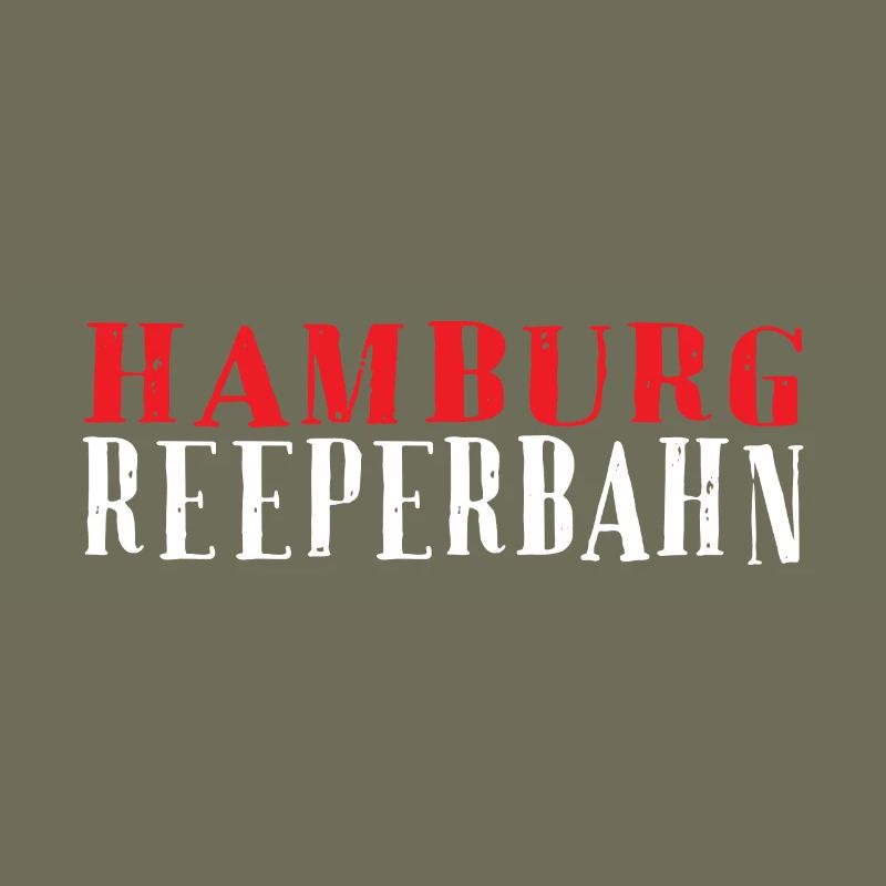 Hamburg Reeperbahn Schriftzug