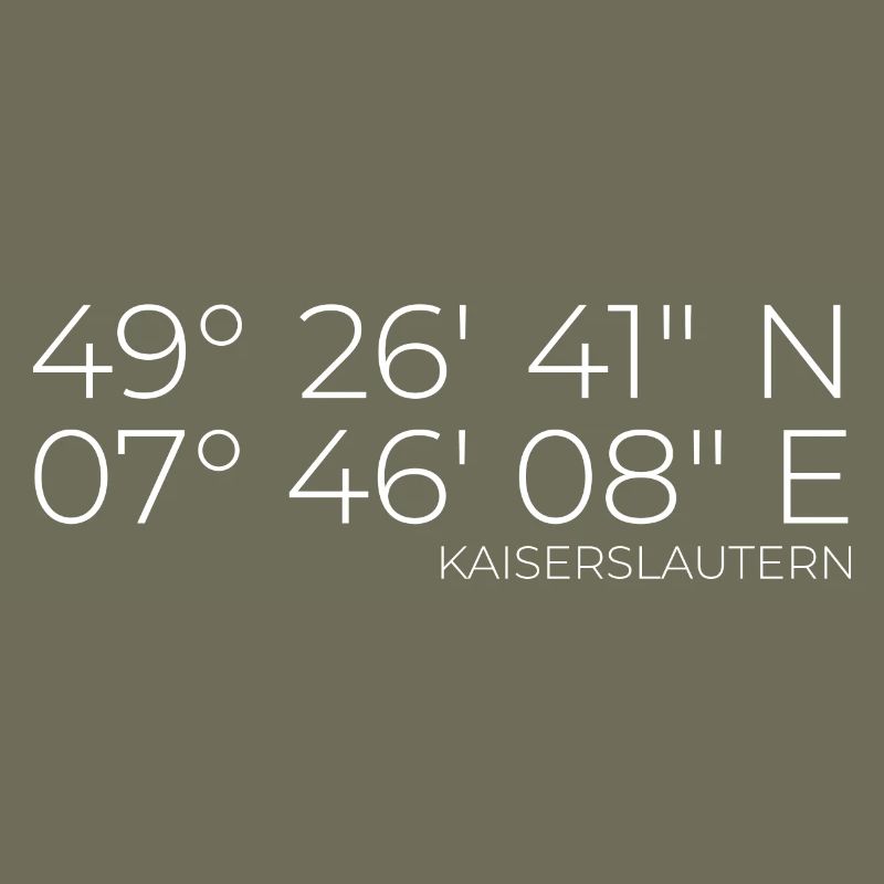 coordinates Kaiserslautern