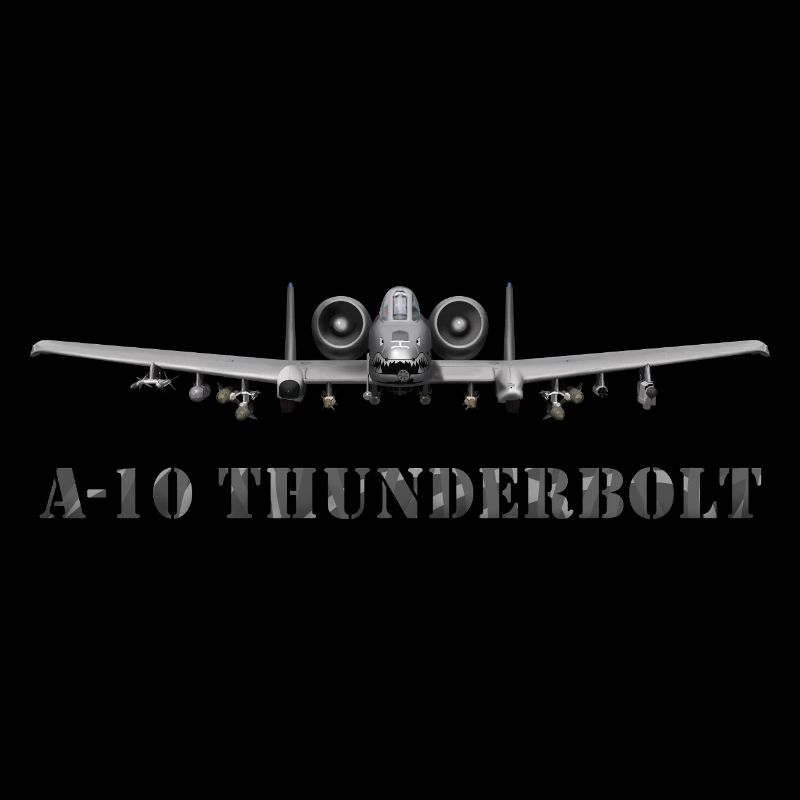 A-10 Thunderbolt Kampfflugzeug Design