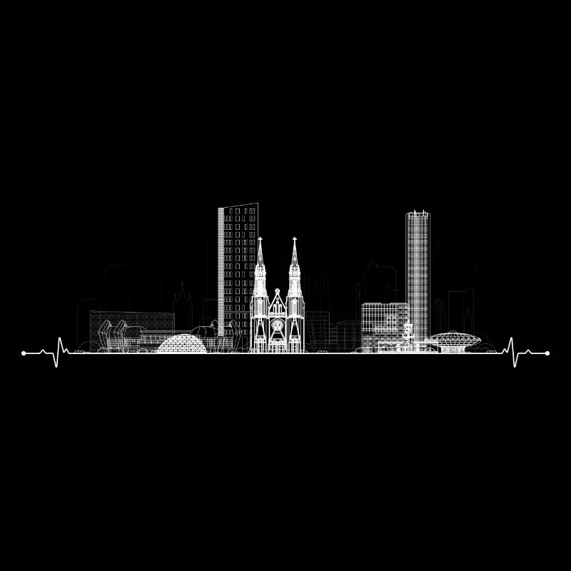 Eindhoven in Monochrom