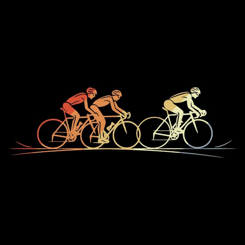 Vintage Radfahrer