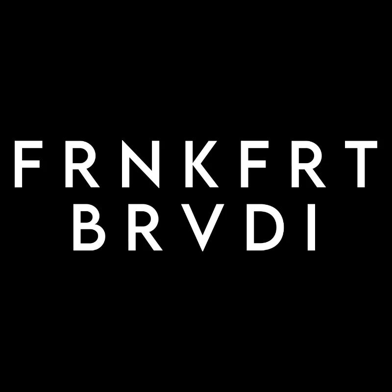 FRNKFRT BRVDI - FRANKFURT BRUDI