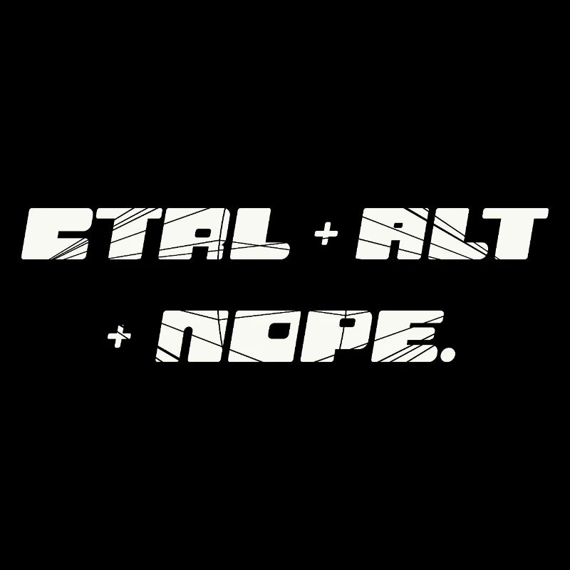 CTRL ALT : Non