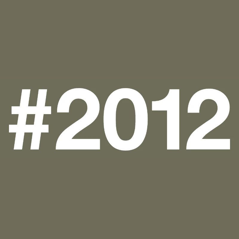2012 Hashtag 13 years 13th birthday