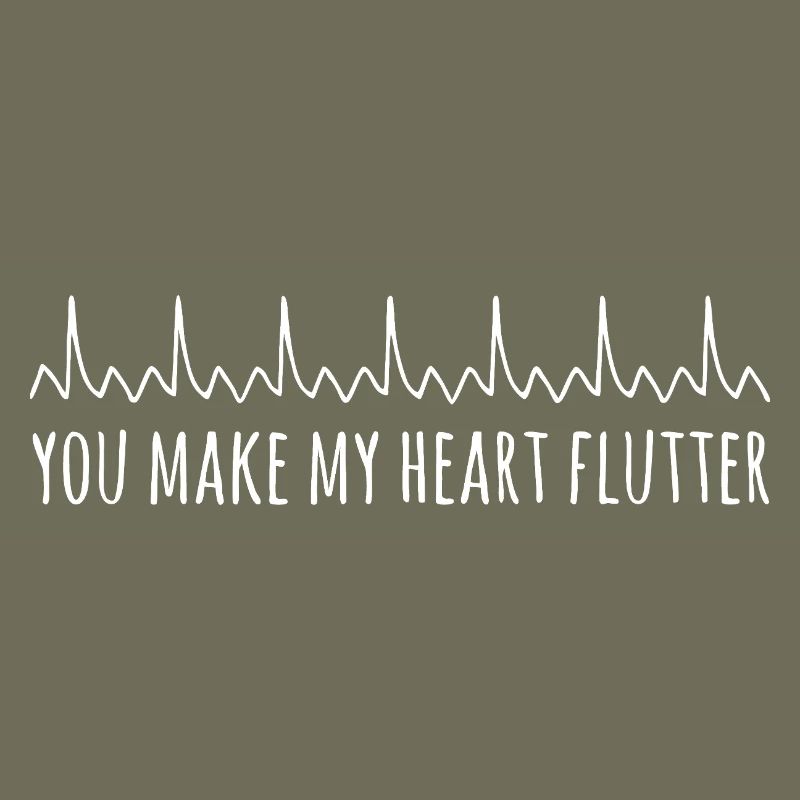 Heart Flutter Beat Tee