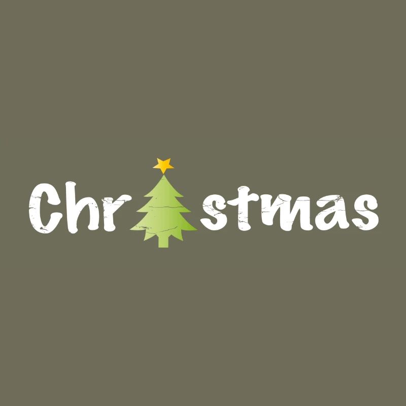 Réclamation de Noël avec sapin