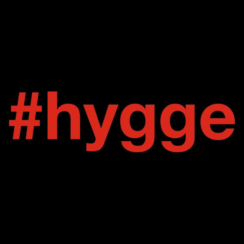 HYGGE Hashtag Dänemark Danemark