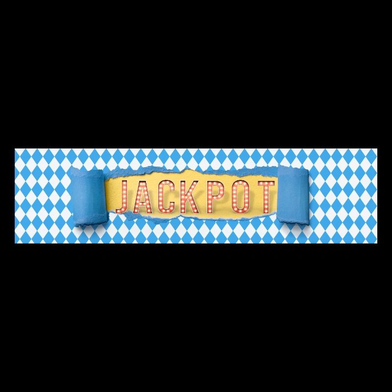 Jackpot Retro Banner Vintage Style